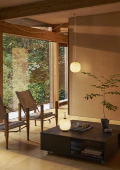 Large Lauritzen VL45 'Radiohus' Pendant in Pale Yellow Glass for Louis Poulsen