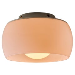 Einbaubeleuchtung „Clinio“ aus Glas von Vico Magistretti für Artemide, 1960er Jahre