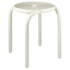 Tom Dixon 'Groove' Aluminum Outdoor Stool in Putty