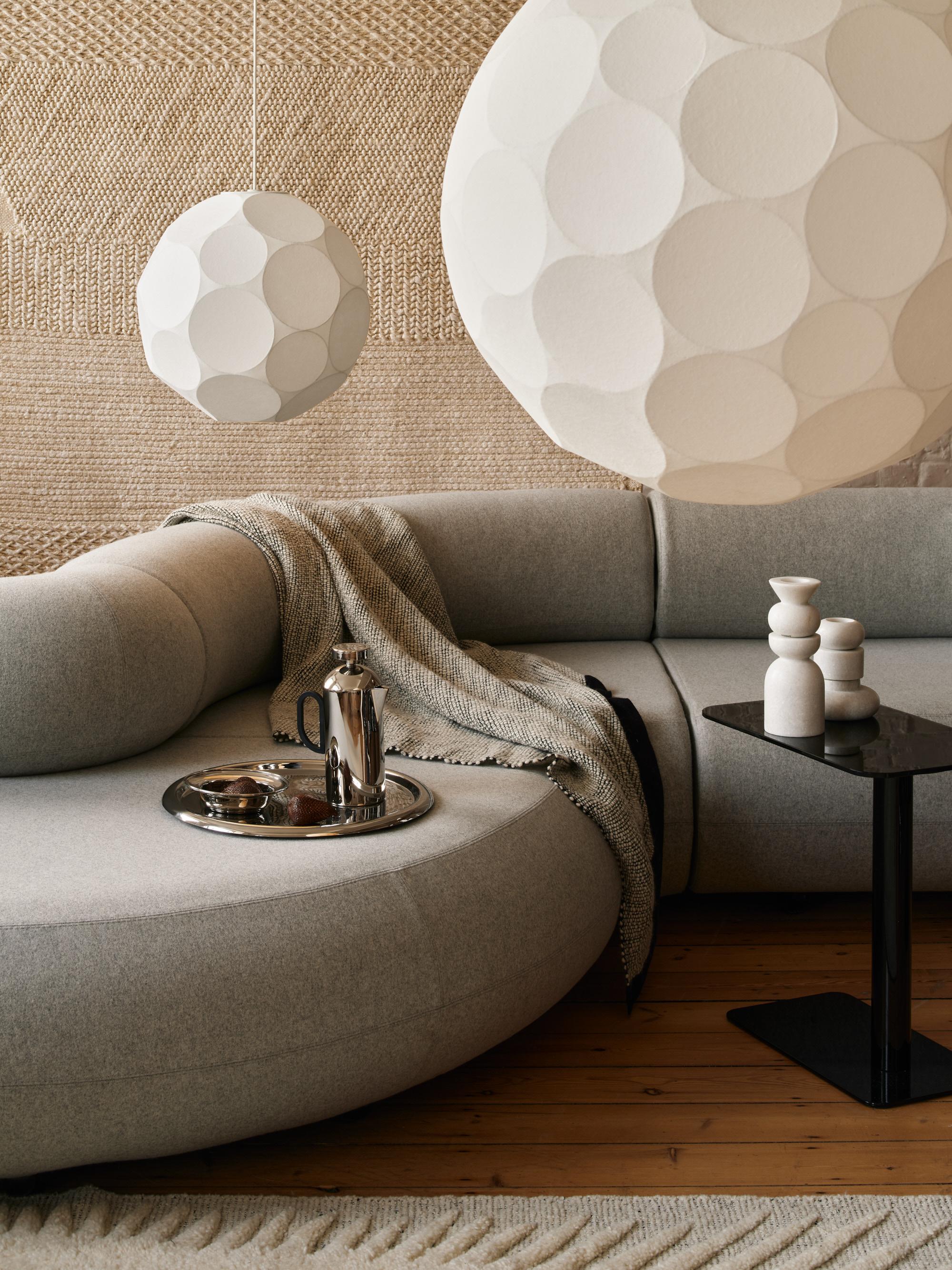Contemporary Tom Dixon 'Soft' Round Pendant For Sale