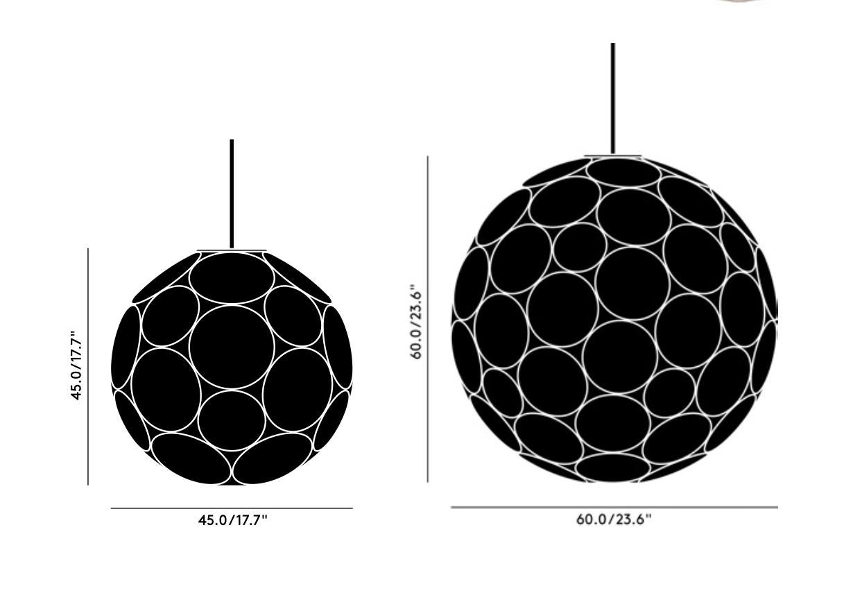 Tom Dixon 'Soft' Round Pendant For Sale 7