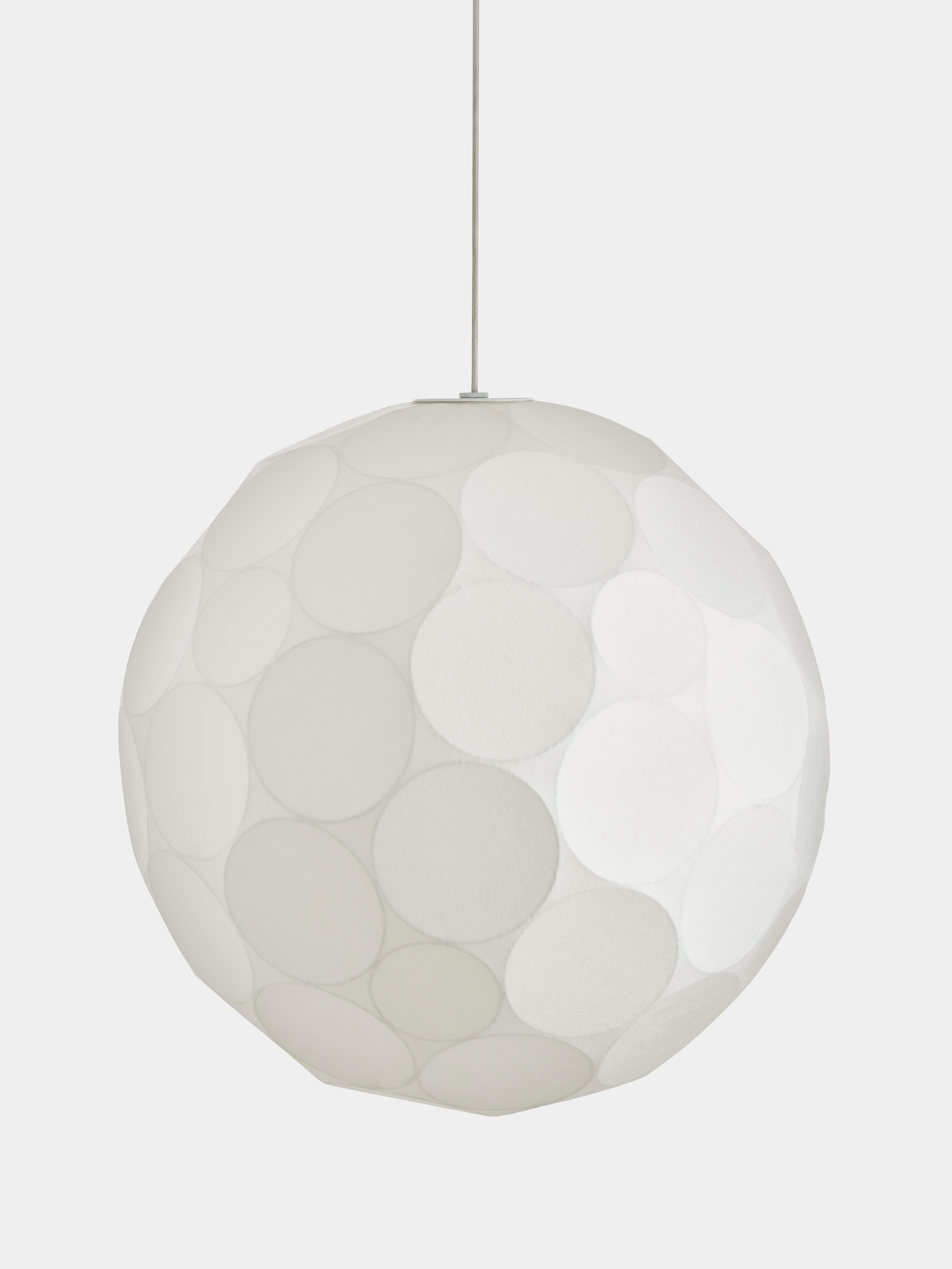 Moderne Tom Dixon 'Soft' Large Round Pendentif (pendentif rond) en vente