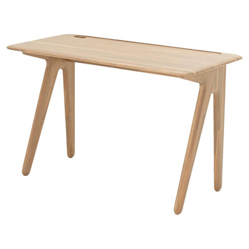 Tom Dixon Escritorio de madera maciza 'Slab' en roble natural