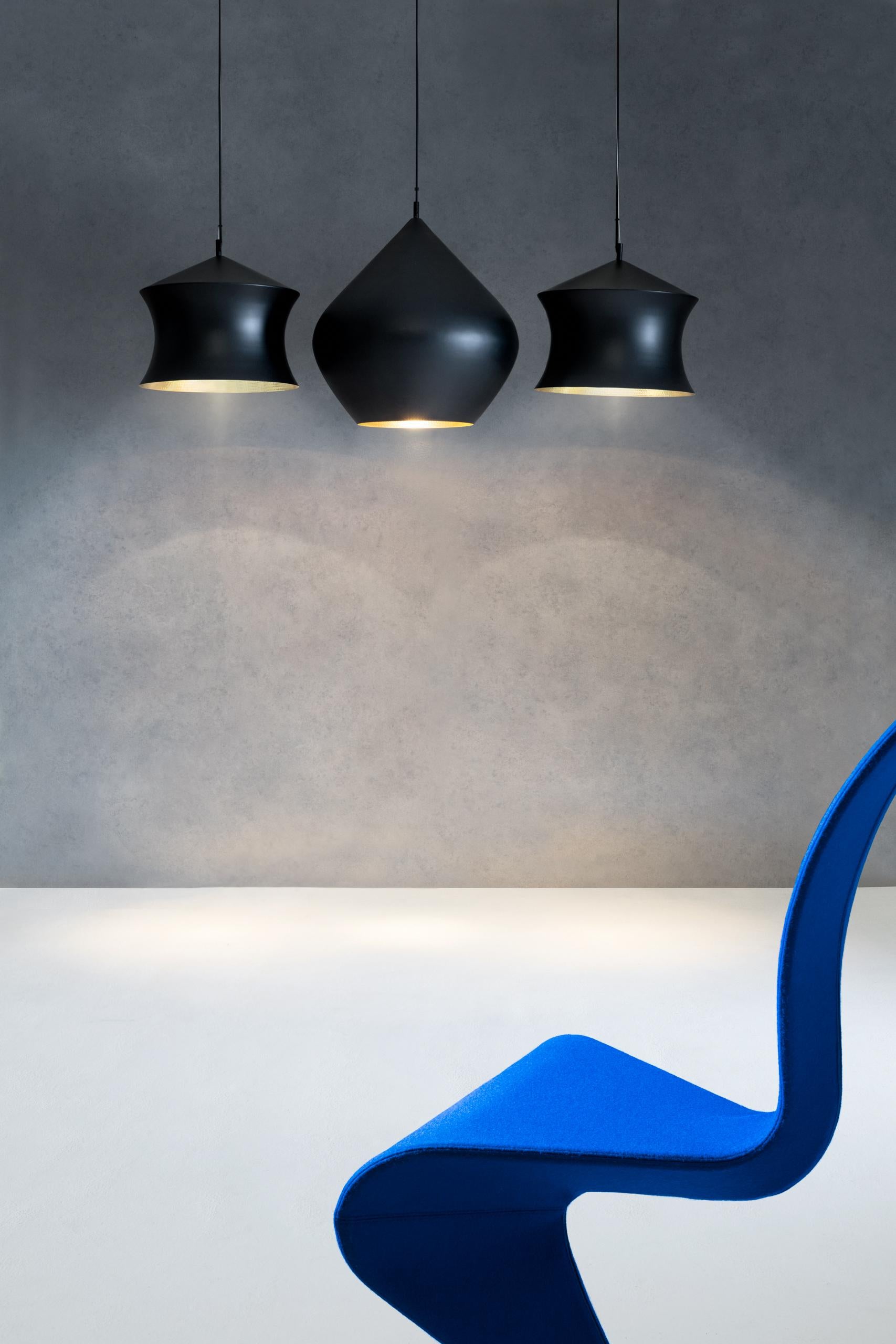 Ciondolo Tom Dixon 'Beat Stout' in metallo bianco e ottone in vendita 9