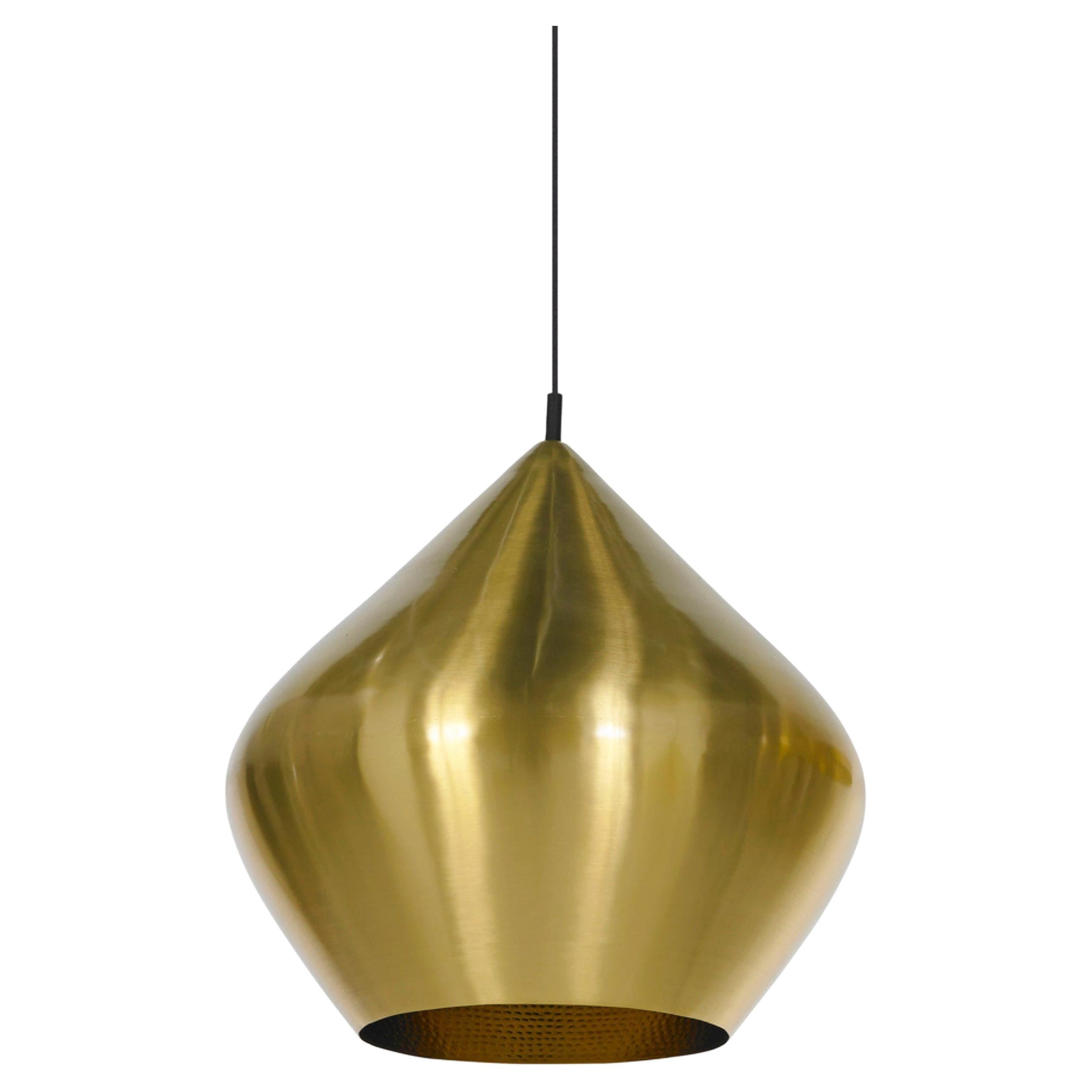 Tom Dixon 'Beat Stout' Brass Pendant