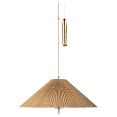 Paavo Tynell 'A1972' Bamboo Pendant Lamp with Counterweight for GUBI