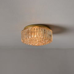 1960s Helena Tynell Model #A668 Bubble Glass Flush Mount for Limburg