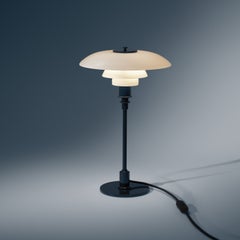 Lampe de table « PH 3/2 » de Poul Henningsen, bleu foncé brillant, pour Louis Poulsen