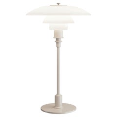 Lampe de table « PH 3/2 » de Poul Henningsen, en verre beige brillant, pour Louis Poulsen