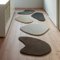 'Little Stone 7' Light Beige Hand-Tufted Wool Rug by Nanimarquina