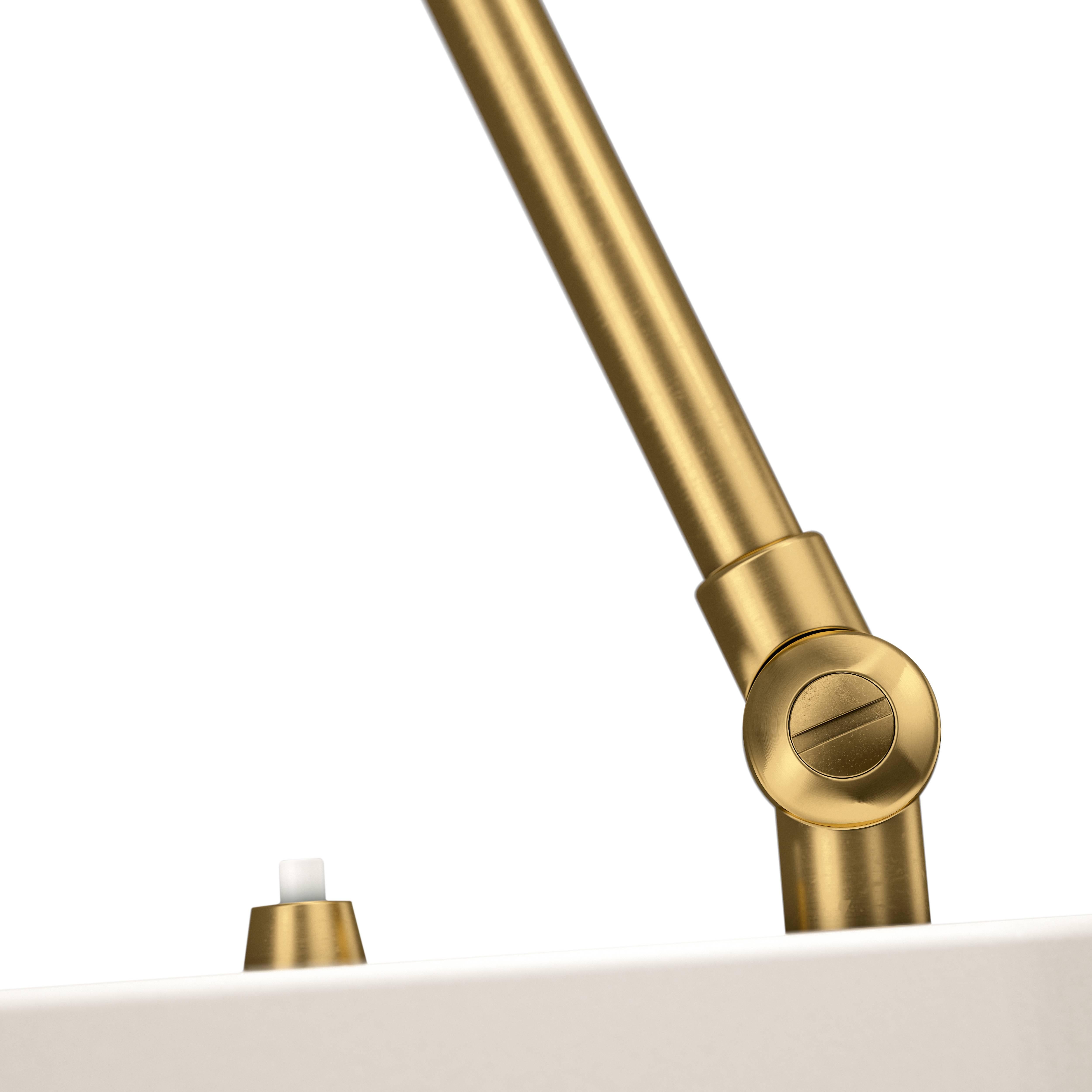 Vilhelm Lauritzen 'VL38'  White Table Lamp for Louis Poulsen In New Condition For Sale In Glendale, CA