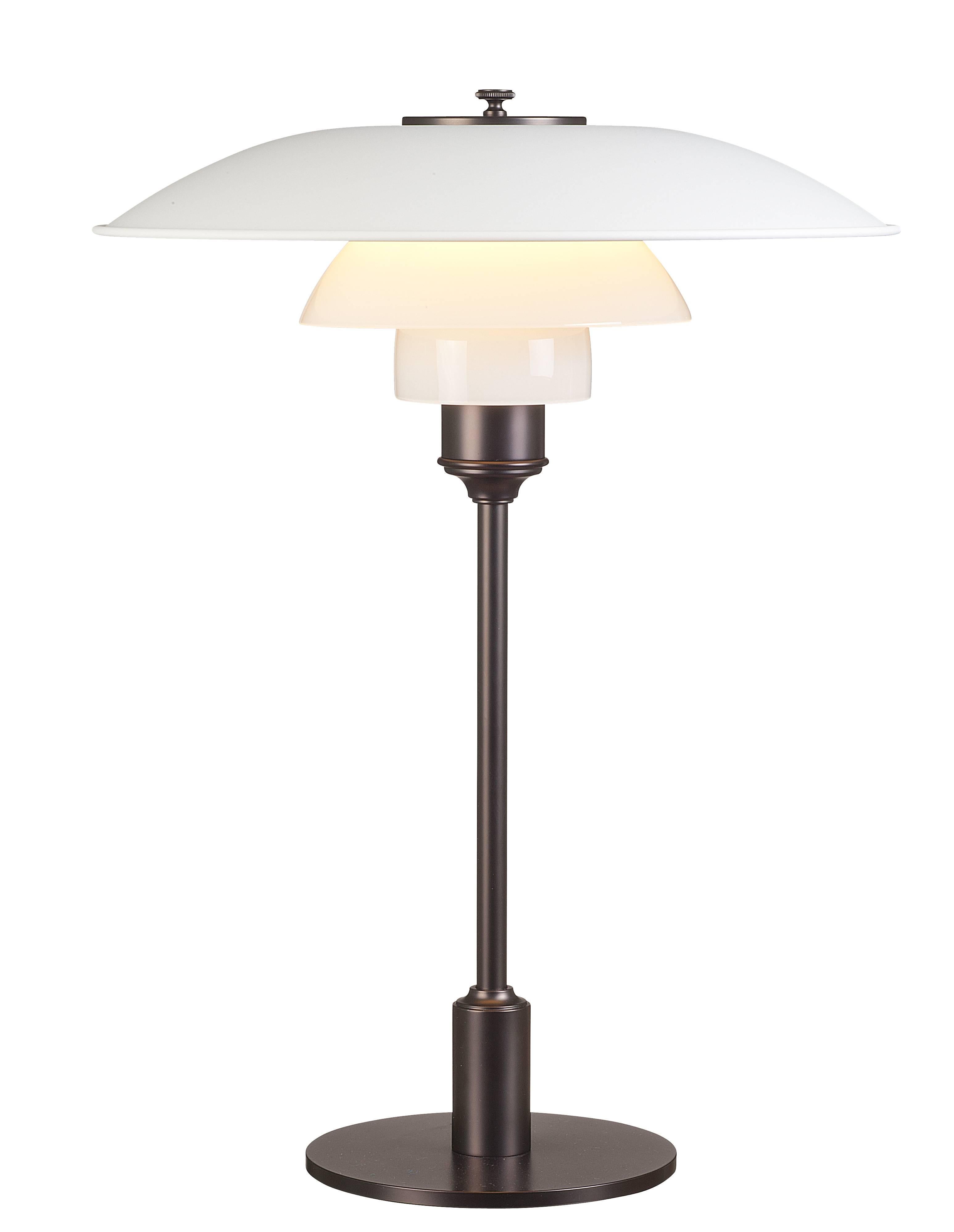 Scandinavian Modern Poul Henningsen PH 3½-2½ Table Lamps for Louis Poulsen