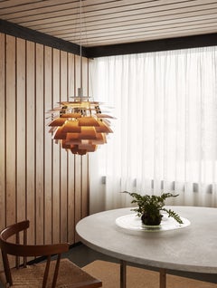 Monumental Poul Henningsen 'PH Artichoke' Copper Chandelier for Louis Poulsen