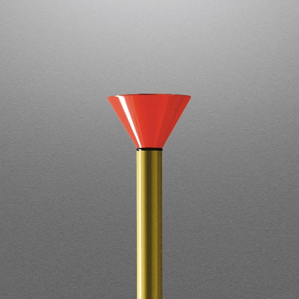 Émaillé Lampadaire Callimaco d'Ettore Sottsass pour Artemide en vente