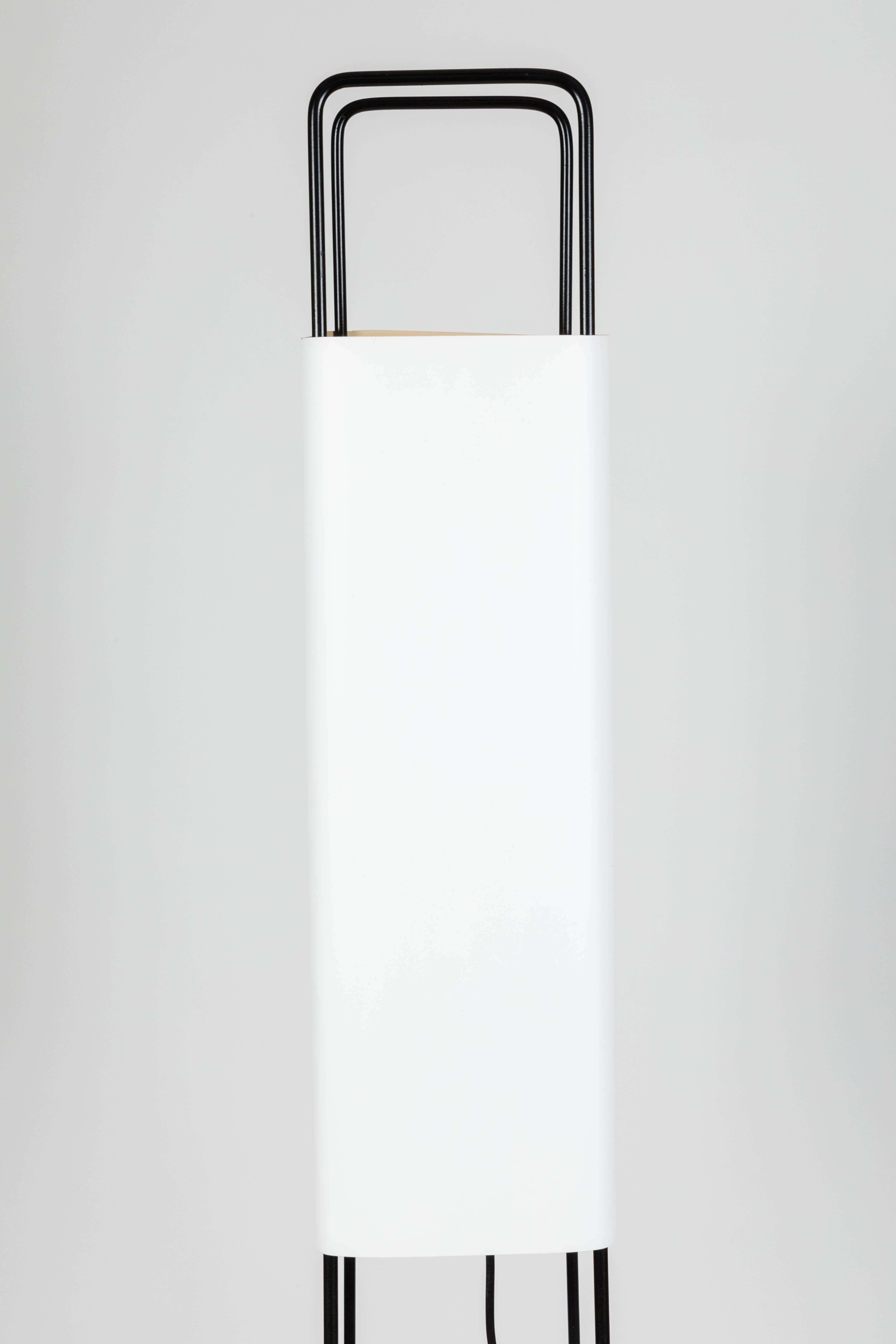 Steel Werkstätte Carl Auböck 'Box' Floor Lamp For Sale