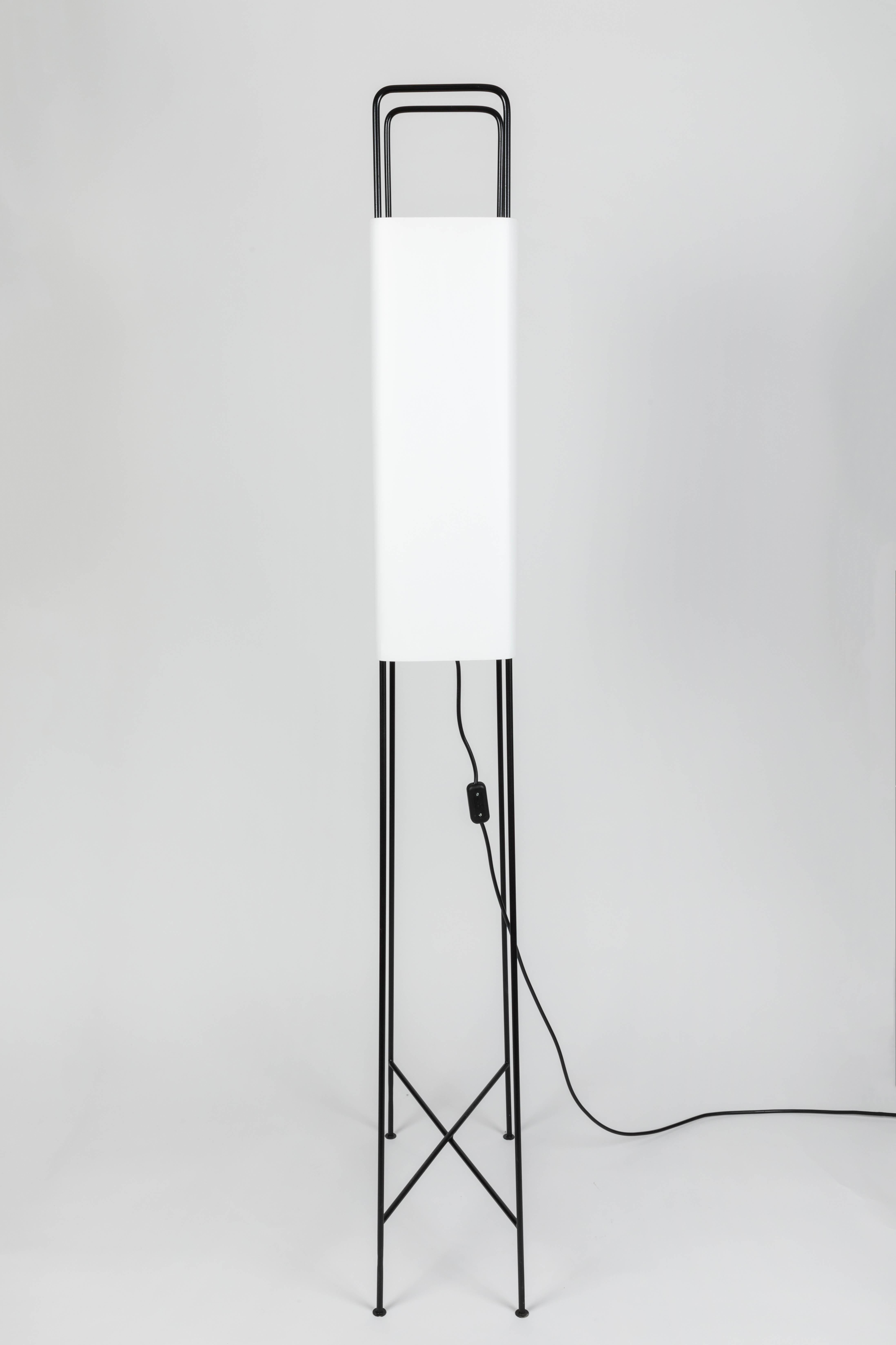 Austrian Werkstätte Carl Auböck 'Box' Floor Lamp