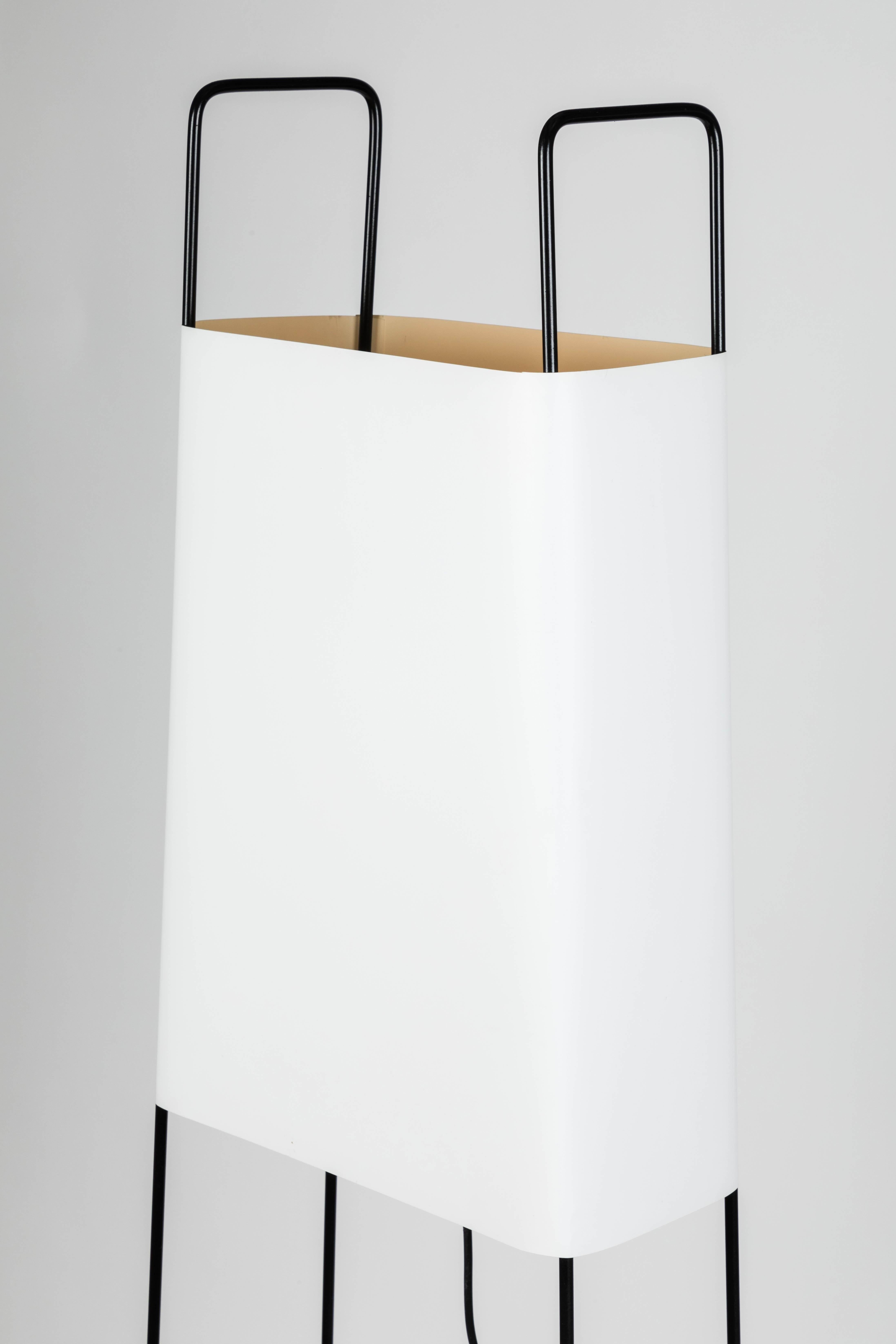 Contemporary Werkstätte Carl Auböck 'Box' Floor Lamp For Sale