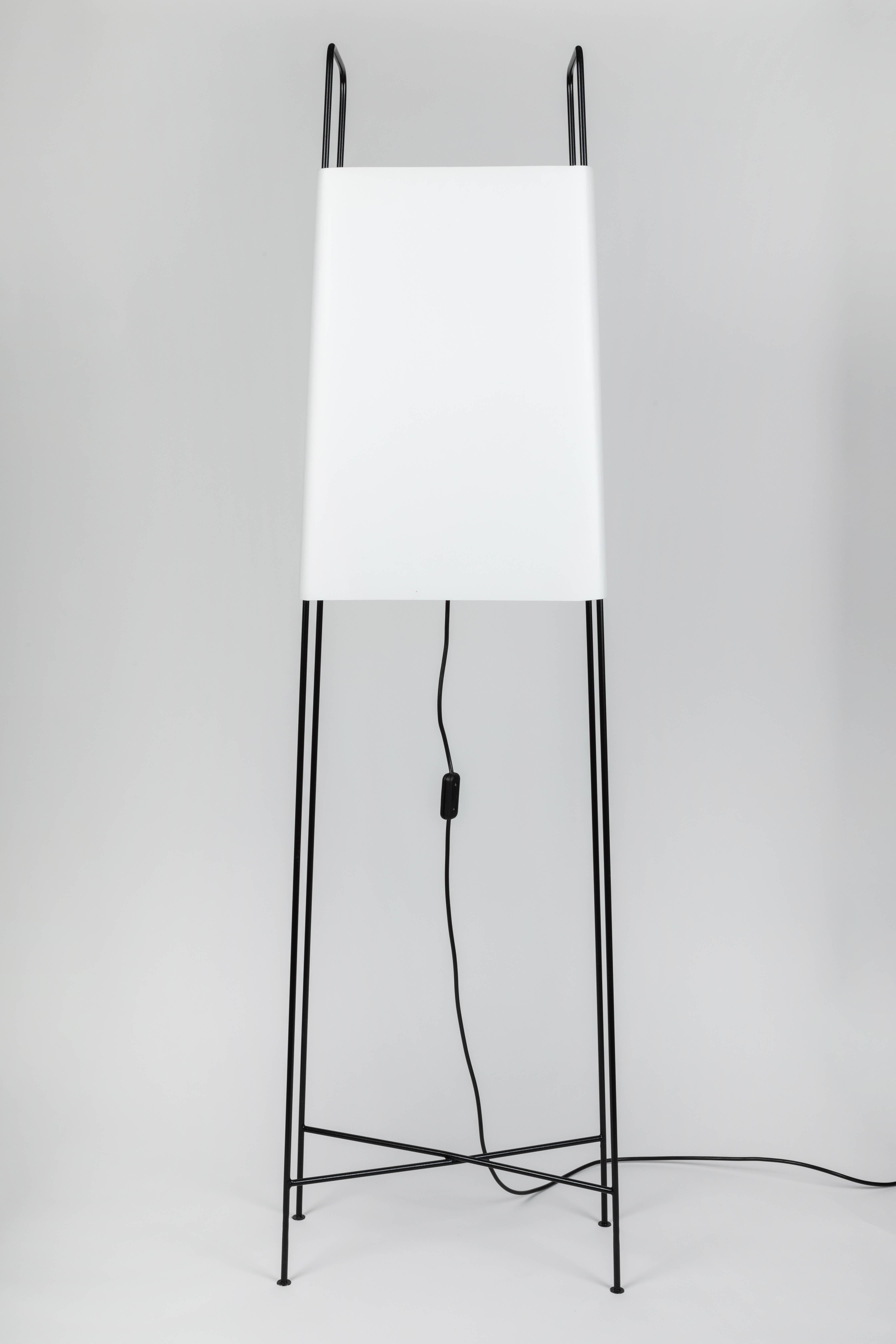 Mid-Century Modern Werkstätte Carl Auböck 'Box' Floor Lamp For Sale