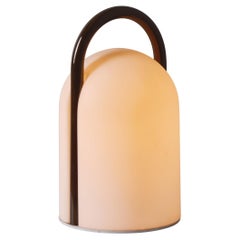 Lampada da tavolo 'Tender' nera di Romolo Lanciani degli anni '80 per Tronconi