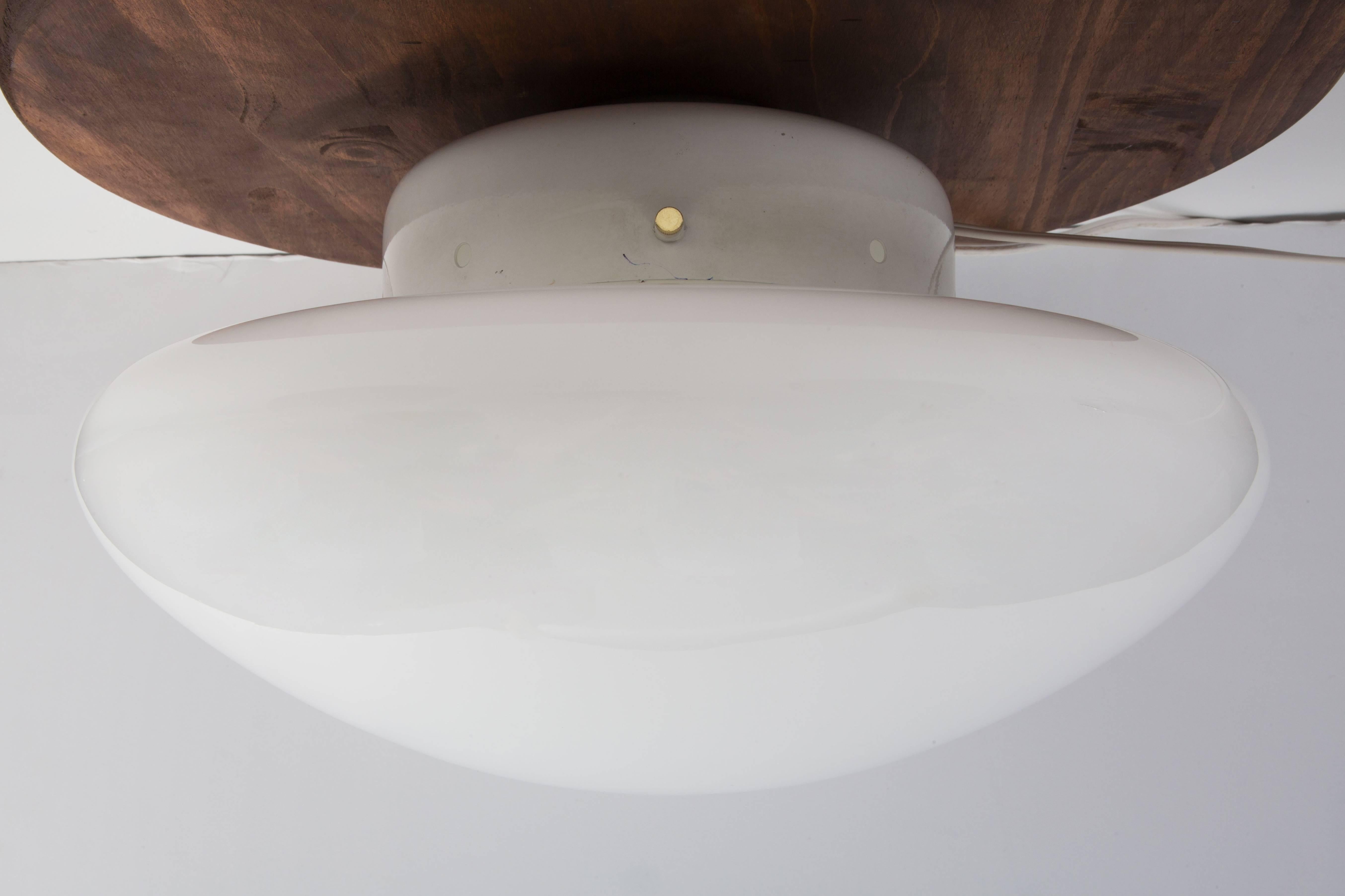 Mid-Century Modern Large Sergio Mazza 'Magnolia' Ceiling Lamp for Quattrifolio, circa 1971 For Sale