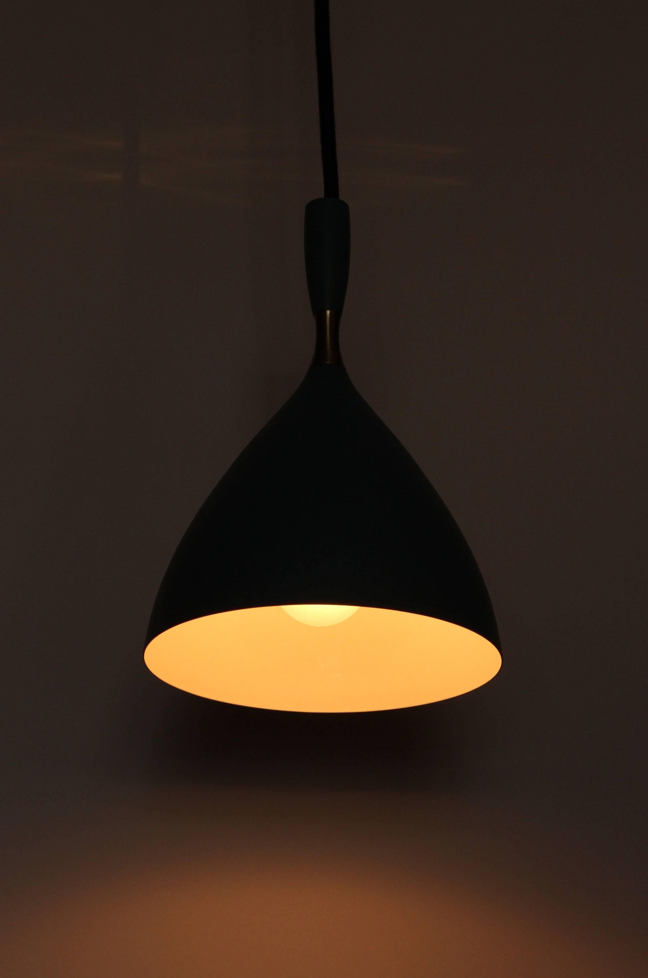 Contemporary Birger Dahl Pendant in the Manner of Stilnovo For Sale