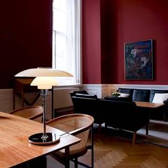 Large Poul Henningsen 'PH 4½-3½' Glass Table Lamp for Louis Poulsen