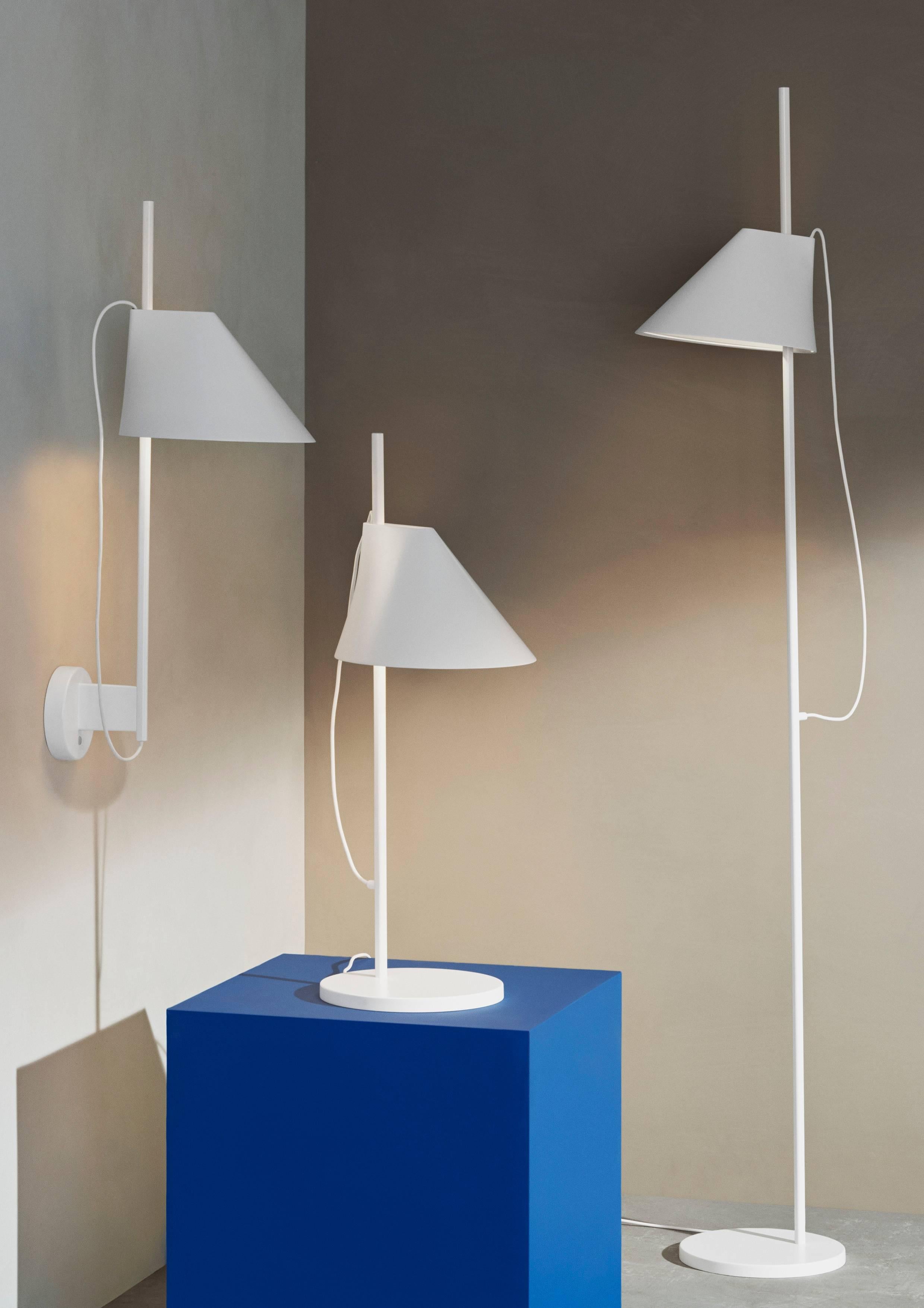 Danish Gamfratesi White 'YUH' Floor Lamp for Louis Poulsen For Sale