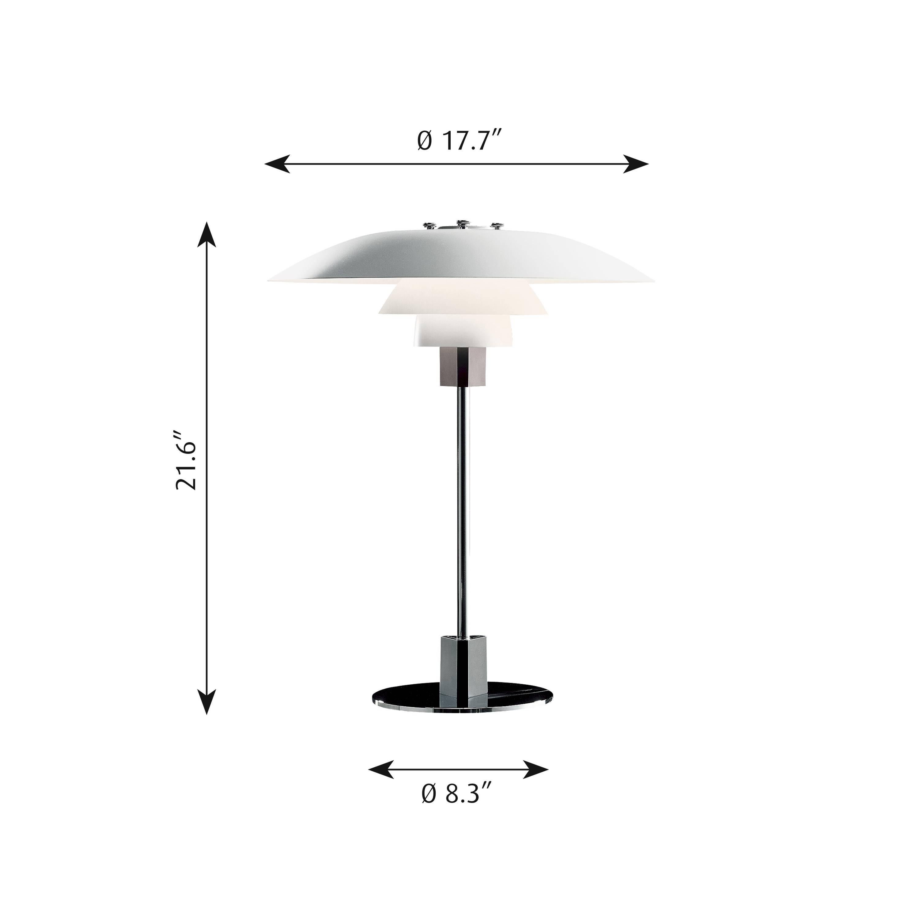 Poul Henningsen PH 4/3 Table Lamp for Louis Poulsen For Sale 4