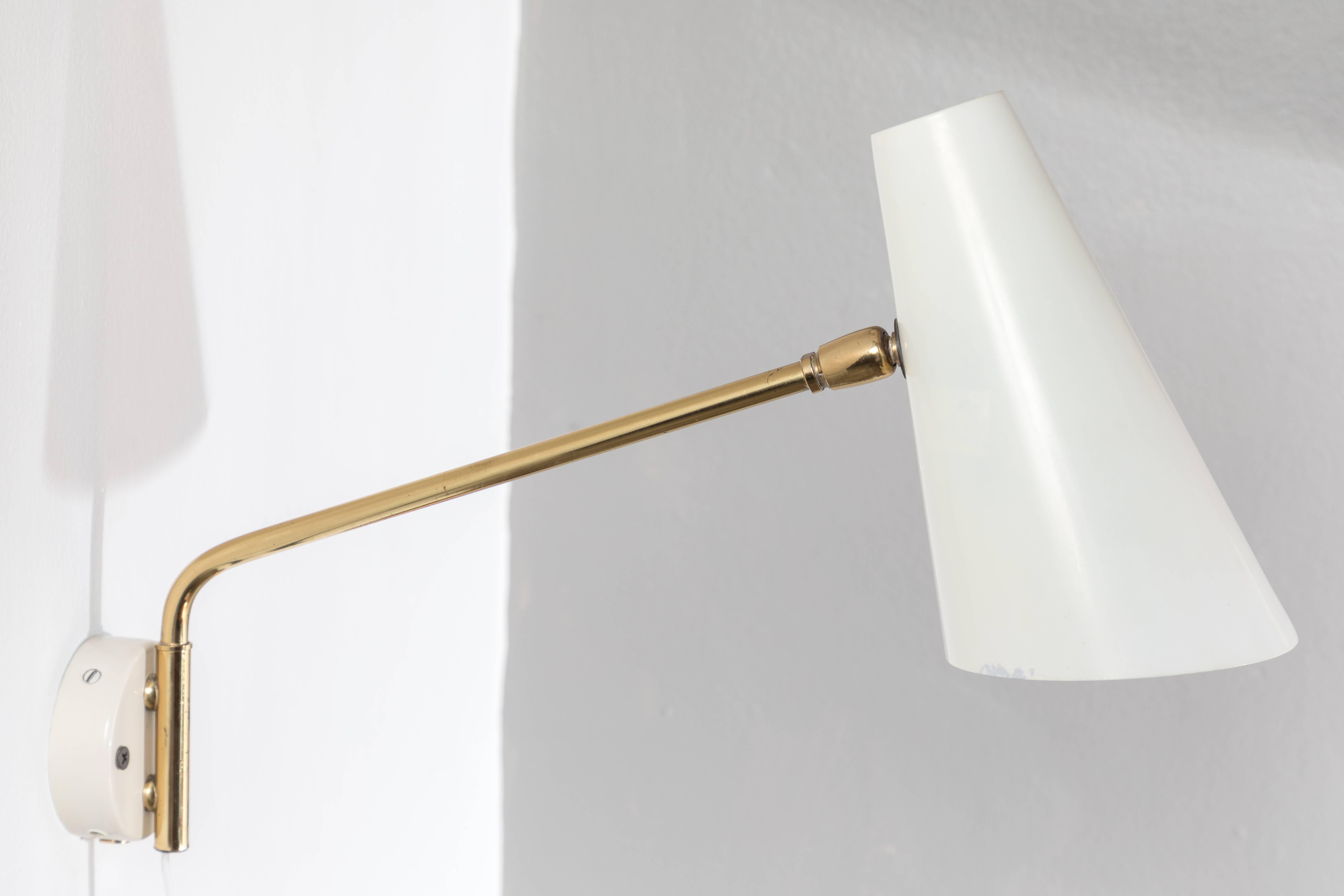 German 1960s Cosack Leuchten Articulating Wall Light For Sale