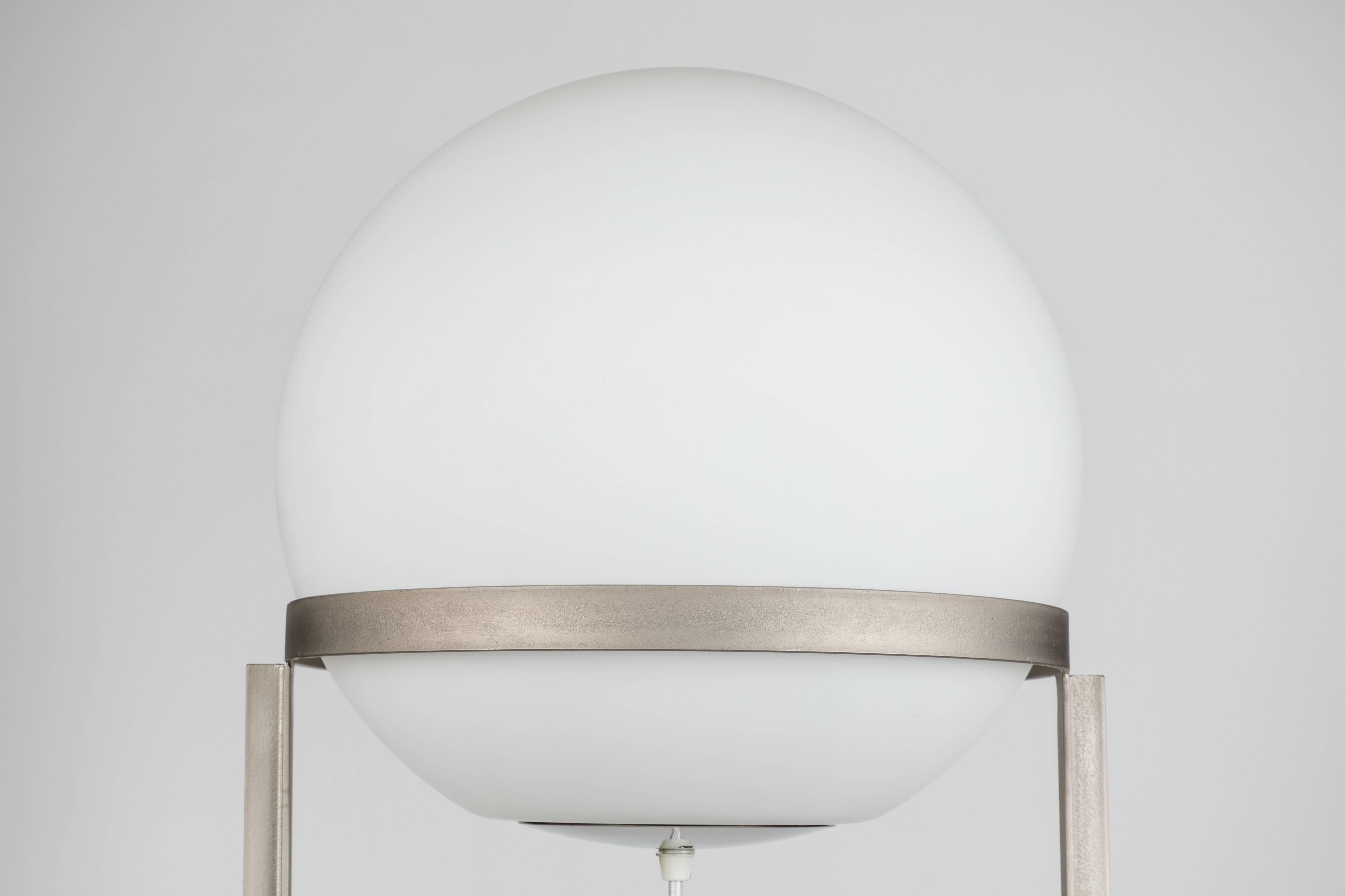 Limited Edition Carl Auböck Model 4095 Floor Lamp In New Condition For Sale In Glendale, CA