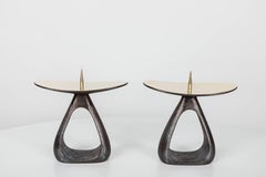 Rare Carl Auböck #3600 Brass Candleholder