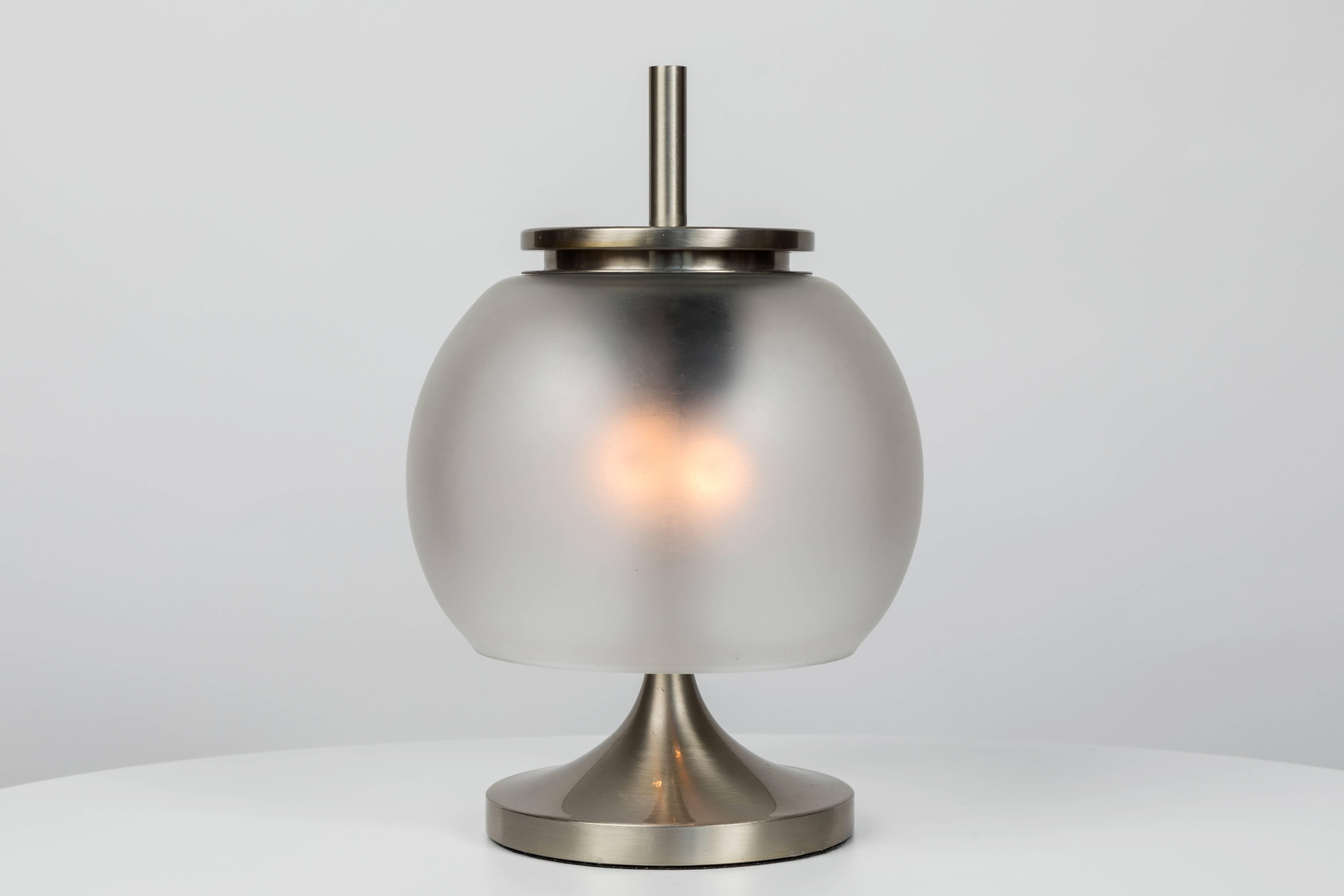 Brass Pair of 1962 Emma Gismondi 'Chi' Table Lamps for Artemide