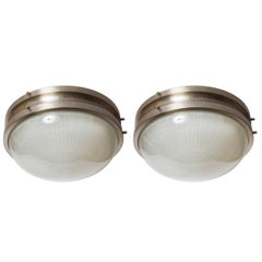 1960s Sergio Mazza 'Sigma' Wall or Ceiling Light for Artemide, 1960s