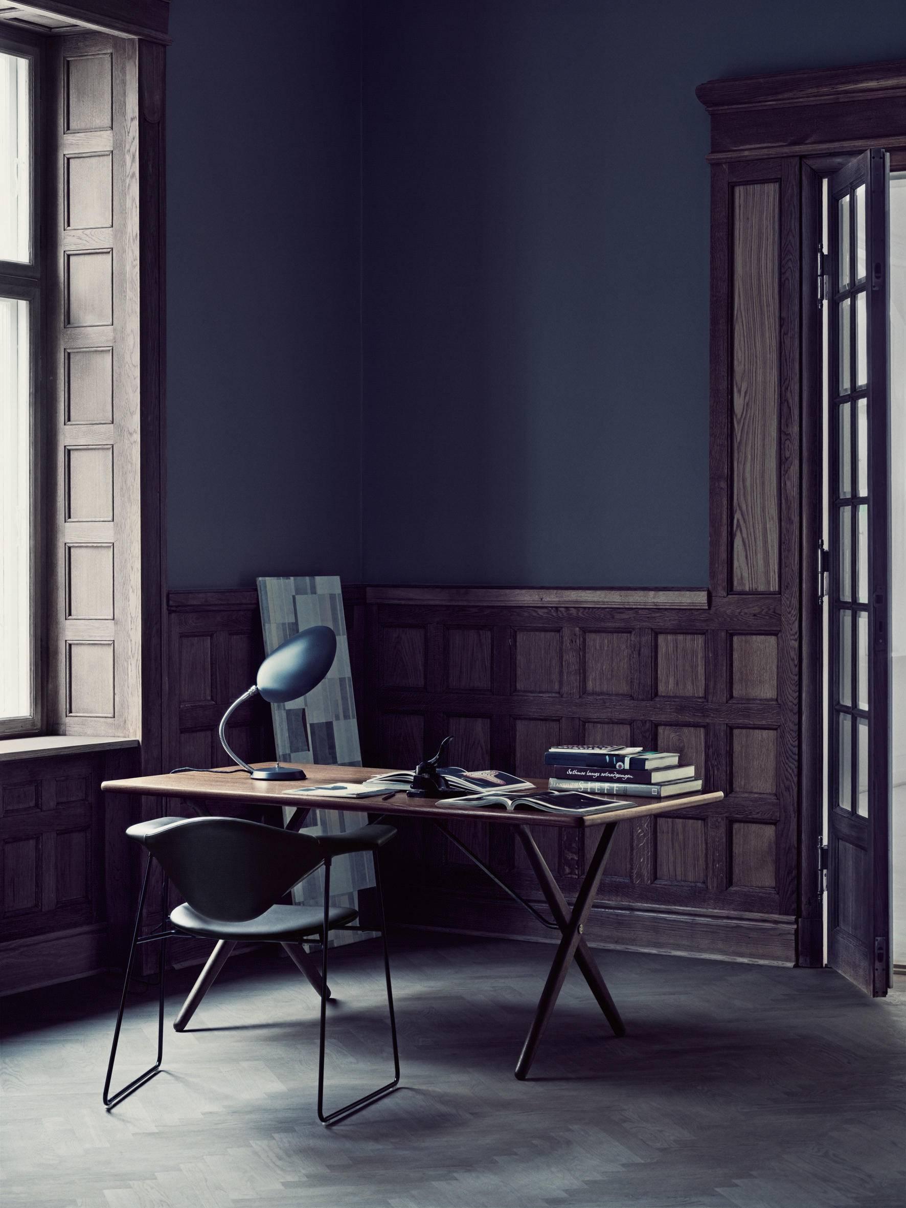 Scandinave moderne Lampe de bureau « Cobra » de Greta Magnusson Grossman en noir en vente