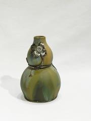 Eugene Baudin, Lucien Gaillard, an Art Nouveau Stoneware Gourd Shaped Vase