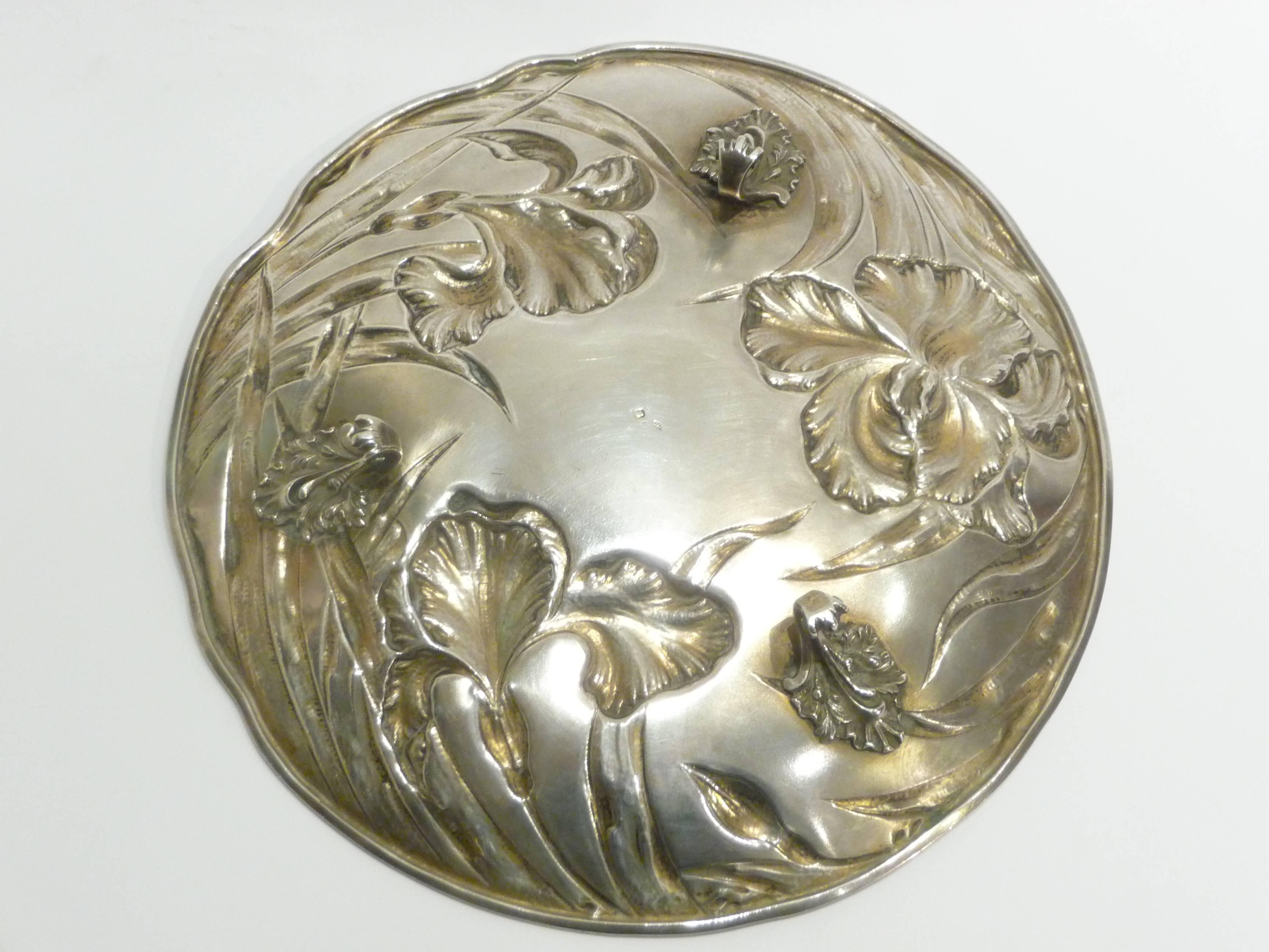 Puiforcat, an Art Nouveau Silver and Silver Gilt Bowl 1