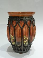 Louis Majorelle, Daum Nancy, an Art Deco Vase, Signed