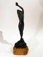 Harald Sorensen-Ringi, "Awakening", a Bronze Sculpture, Signed