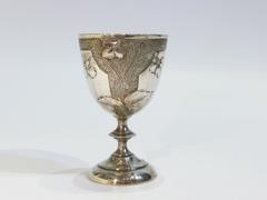 Anonymous, an Art Nouveau Pair of Silver Egg Cups