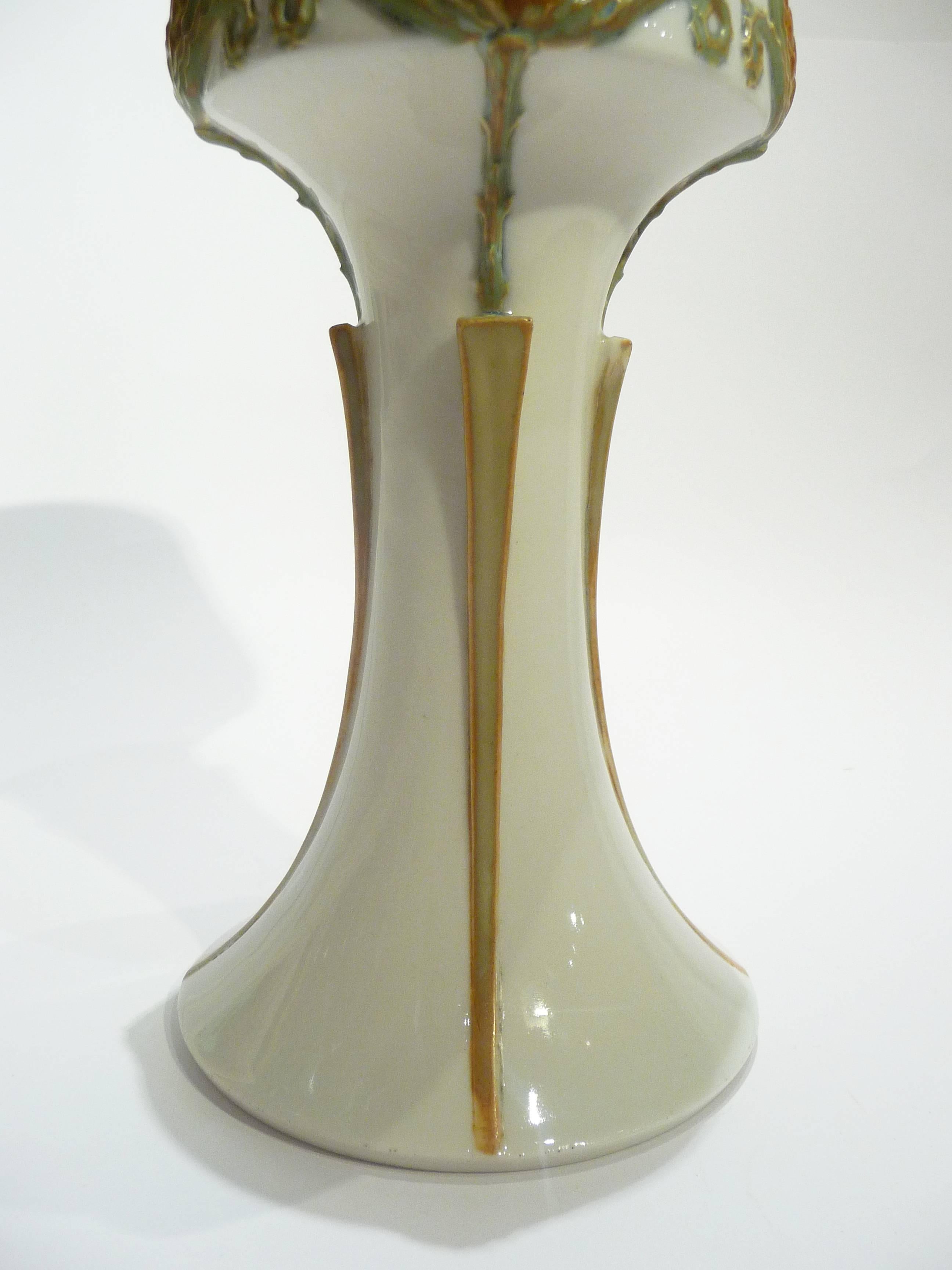 Manufacture Nationale de Sèvres, an Art Nouveau Vase, Dated 1904 For Sale 1