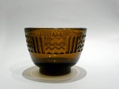 Jean Luce, an Art Deco Bowl, Signed with the Artist’s Monogram