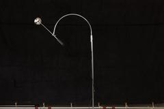 Adjustable Chrome Floor Lamp 'Orbiter' by Robert Sonneman