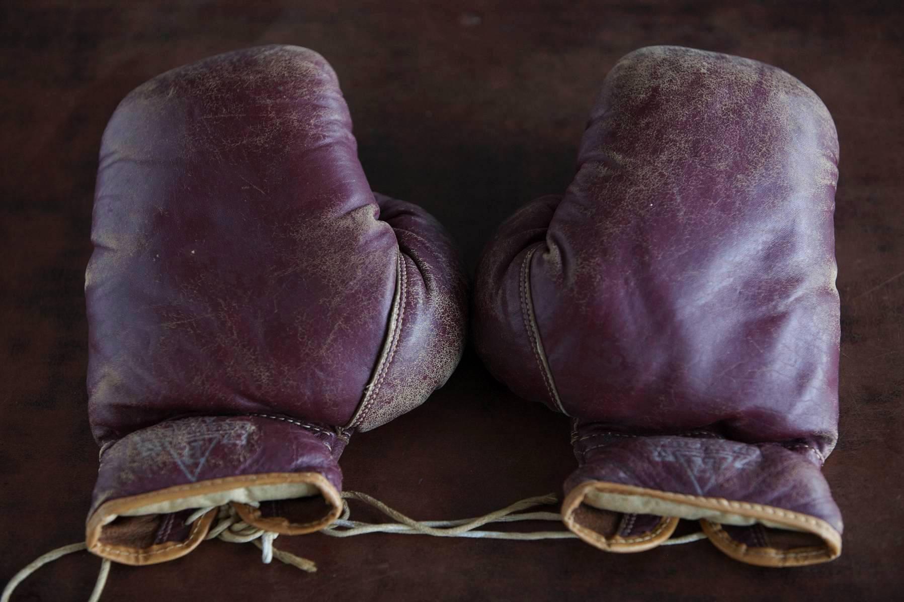 1930s boxing gloves