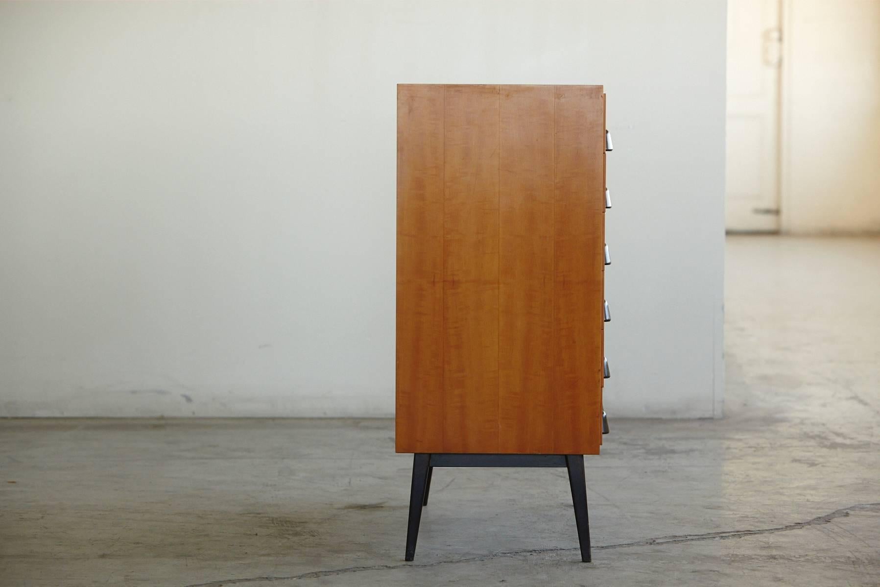 Rare Maple Dresser by Rudolf Frank for Erwin Behr Möbel Germany, 1956 2