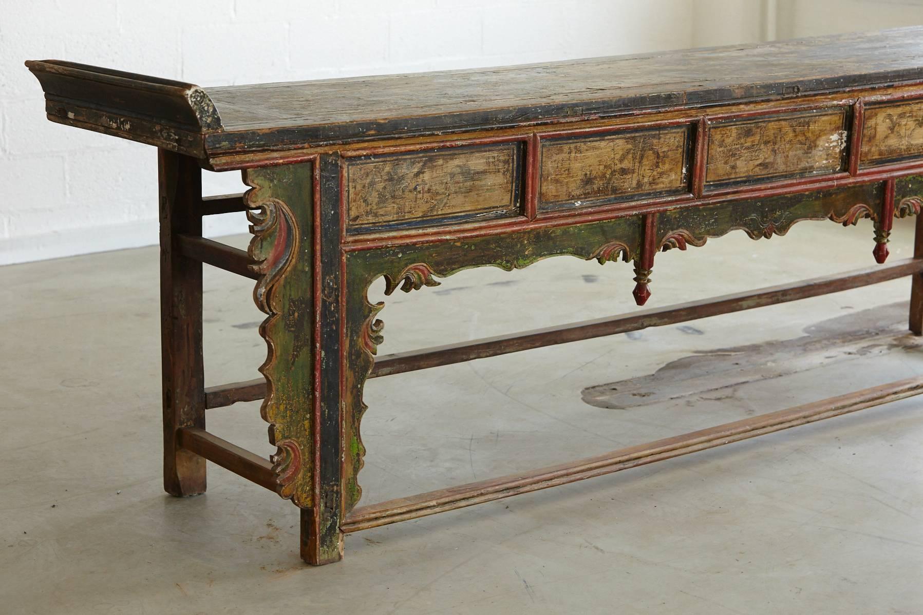 antique altar table