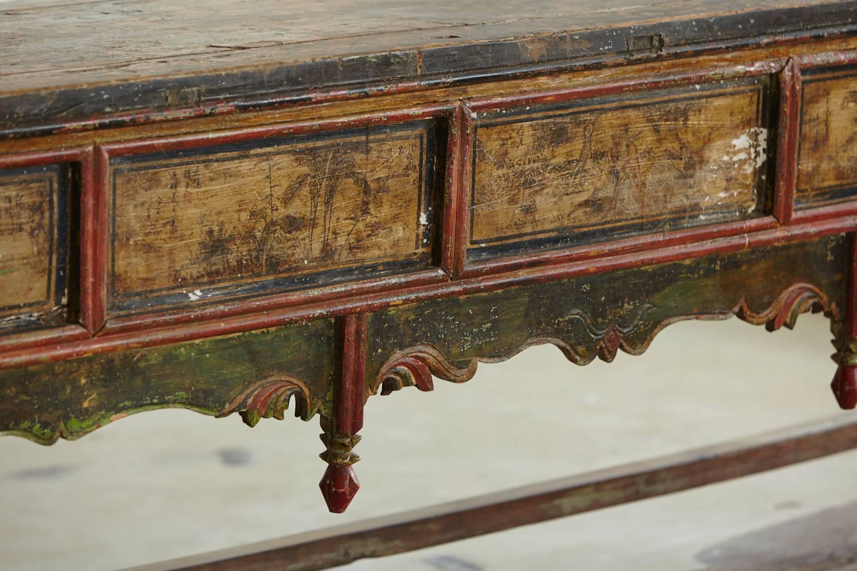 antique chinese altar table