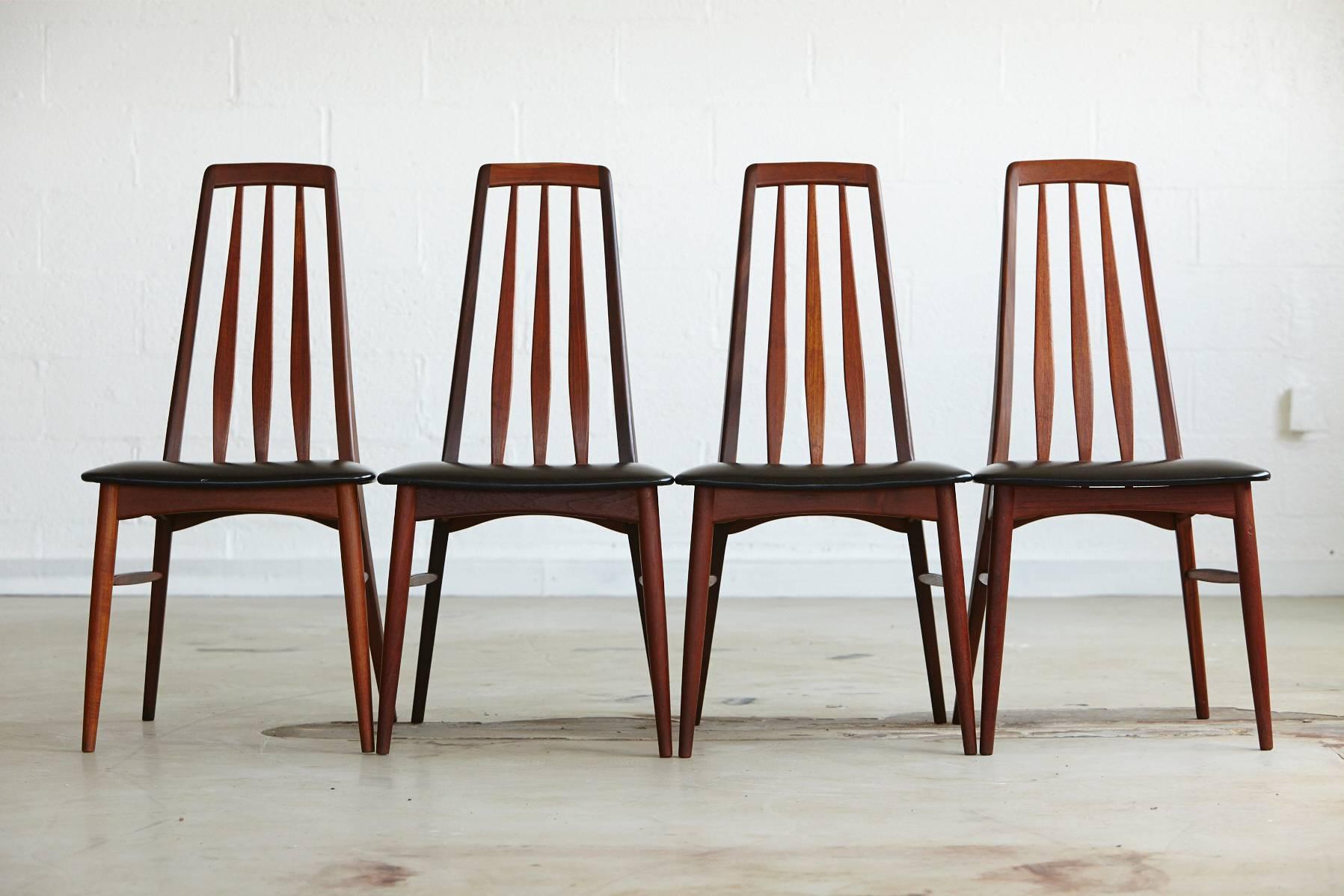 Danish Set of Four Teak 