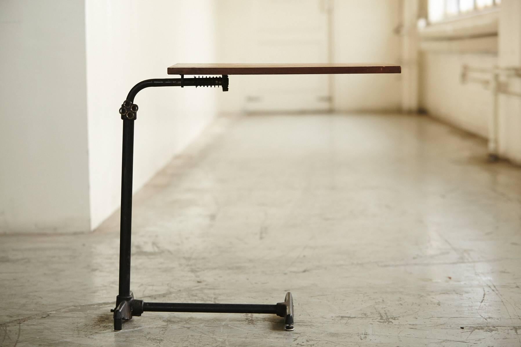 Industrial Early 20th Century Adjustable Height Drawing Table Stand