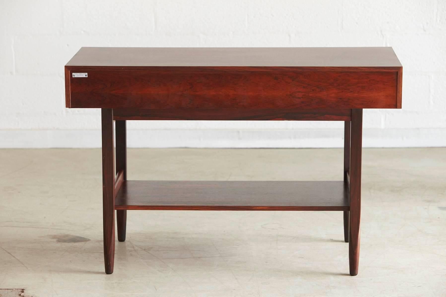 Danish Rosewood Console Table or Server by Ib Kofod Larsen