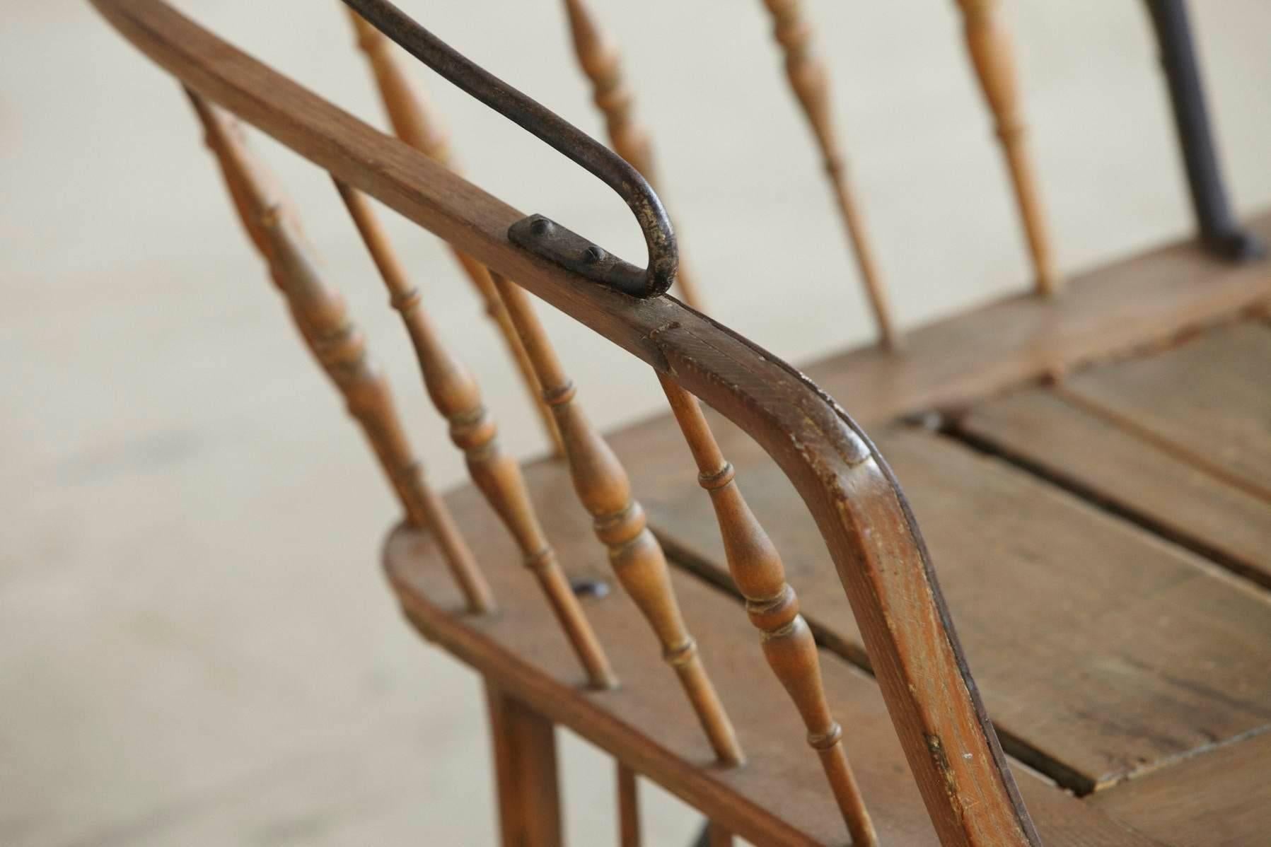 antique buggy seat bench